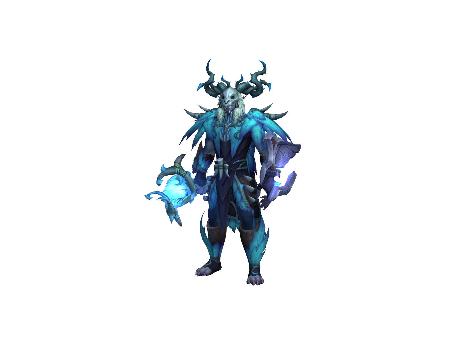 Thormamu 3D character render