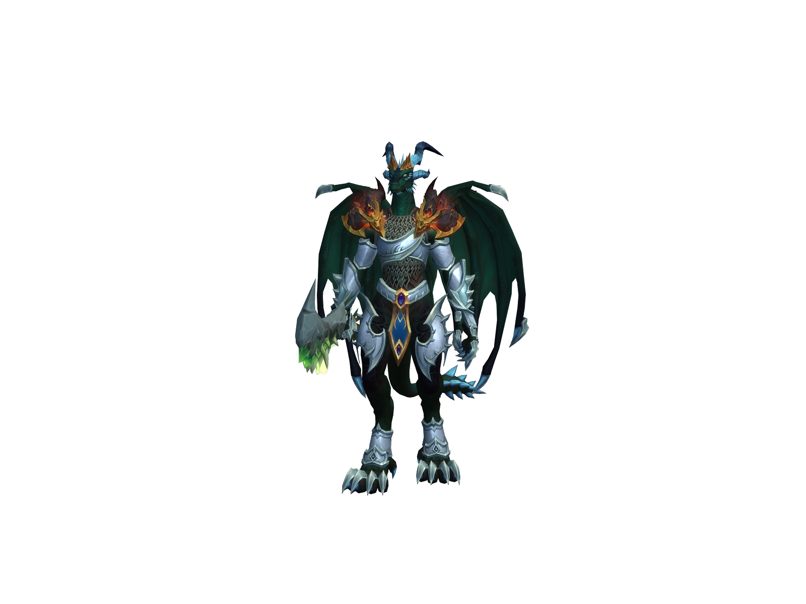 Gottablast 3D character render