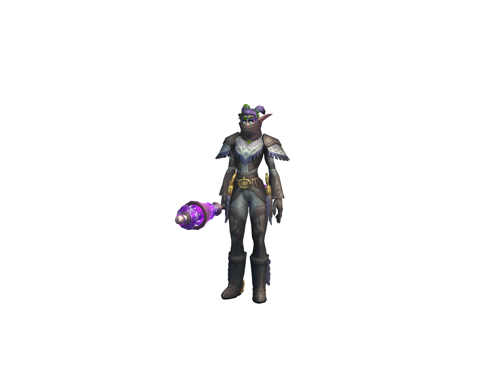 Chiehi 3D character render