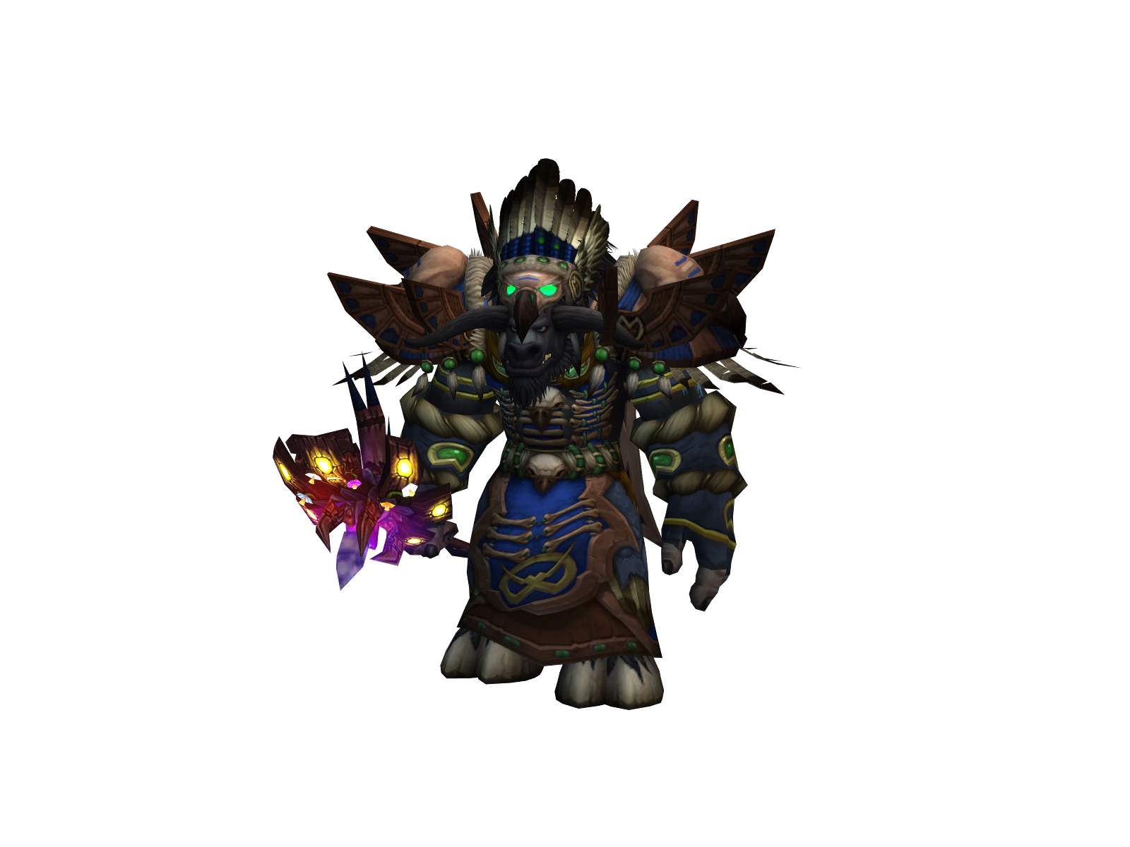Bullorbear 3D character render