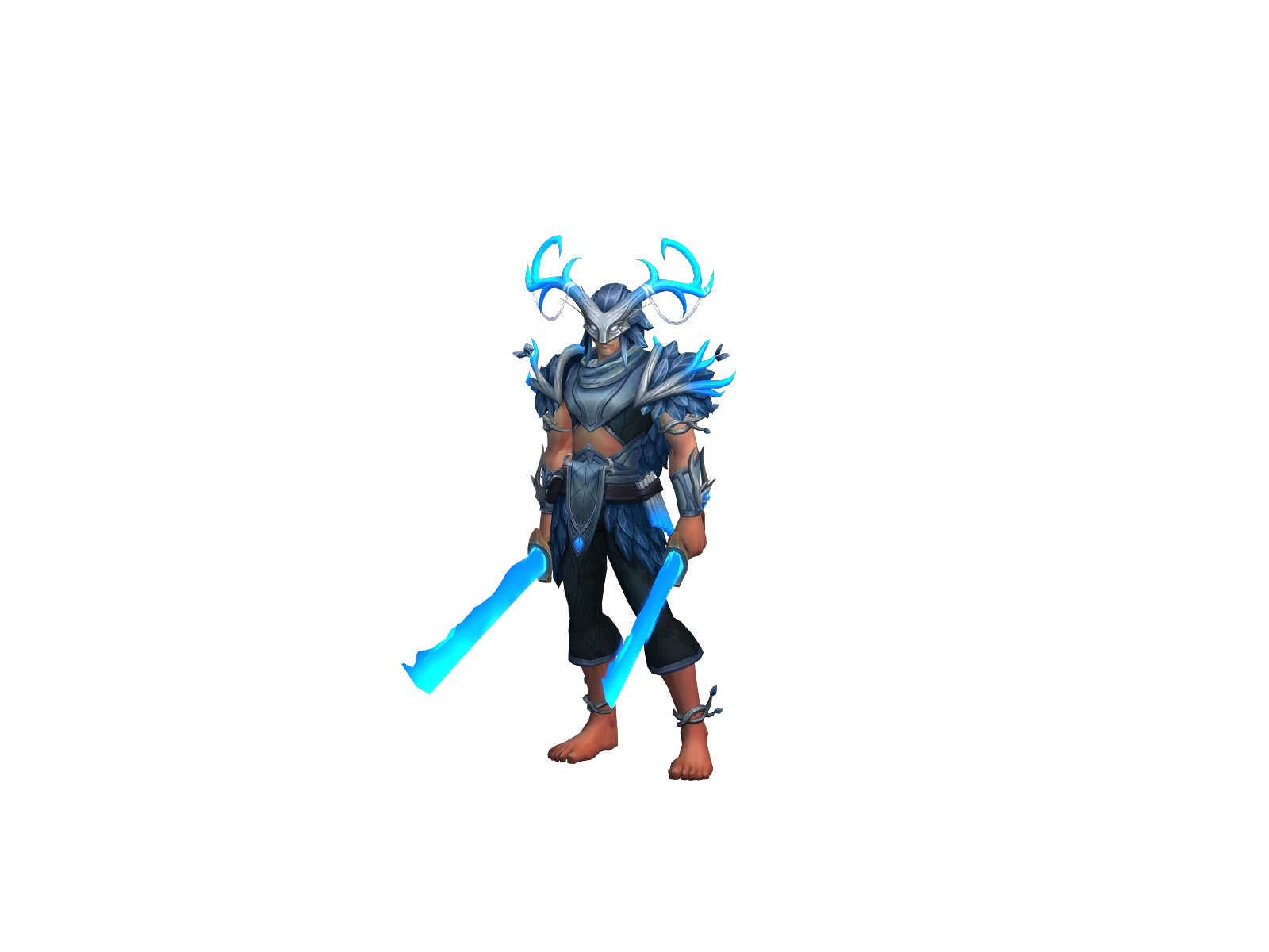 Yusukê 3D character render