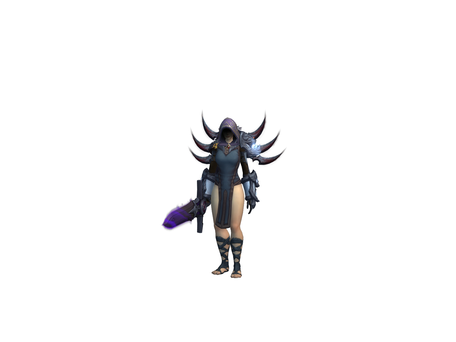 Zlka 3D character render
