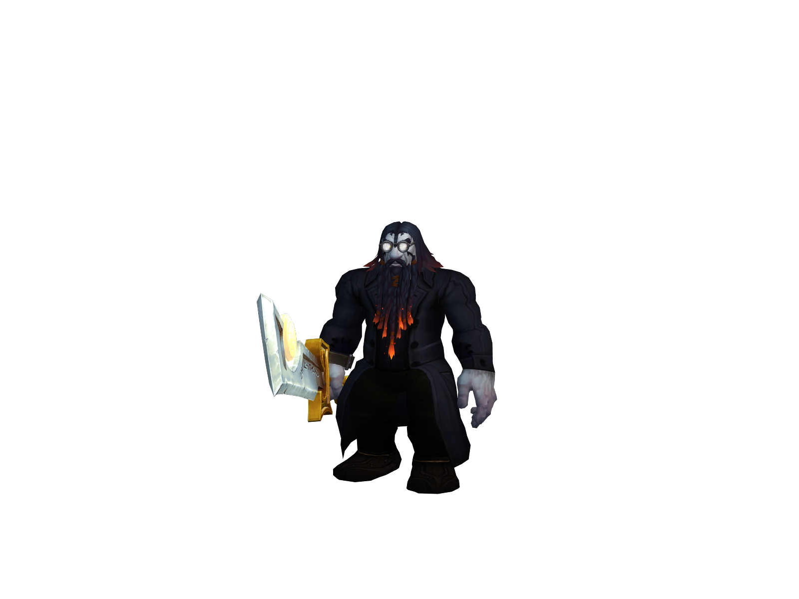 Darstren 3D character render