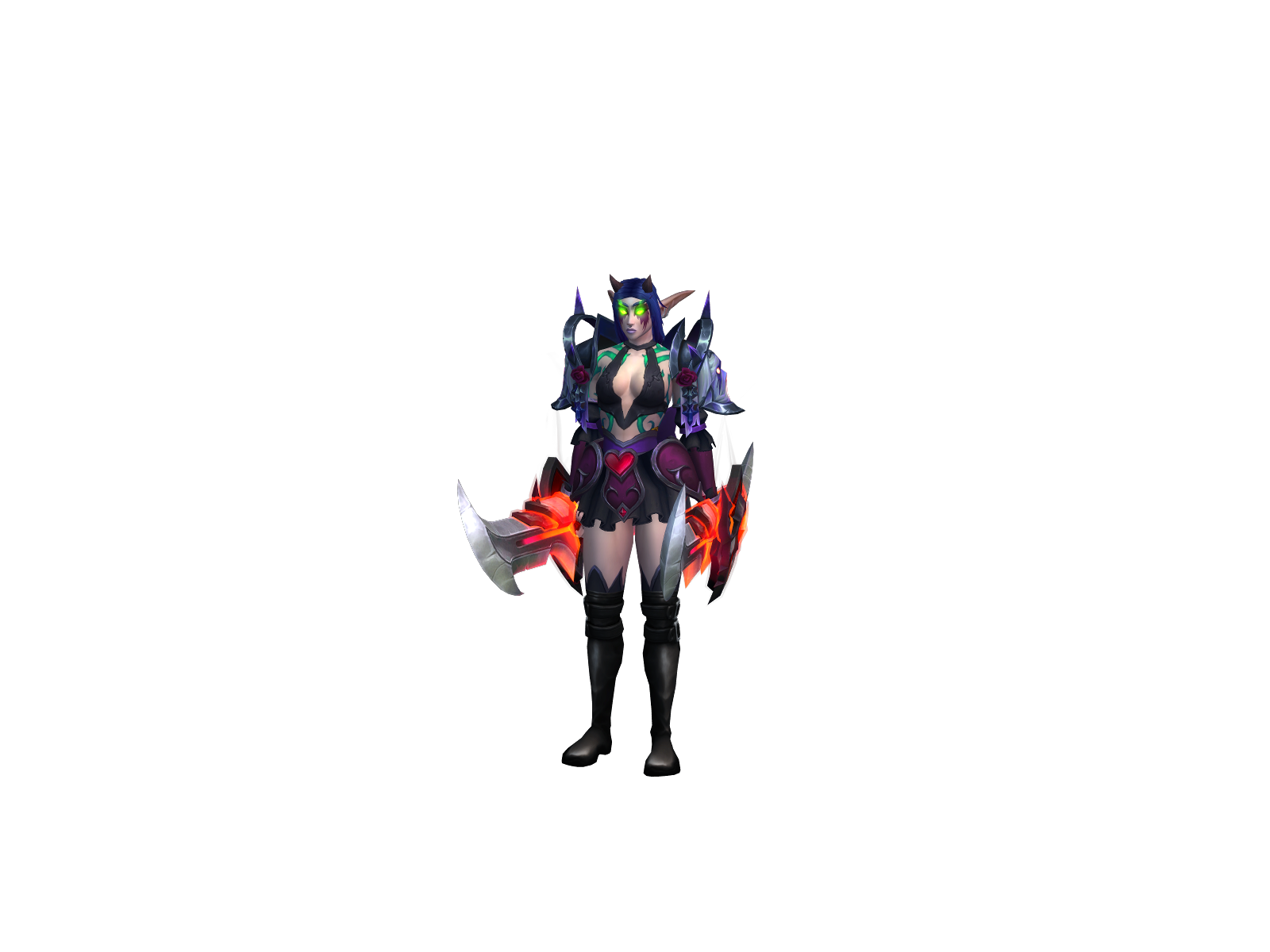 Jinrozero 3D character render