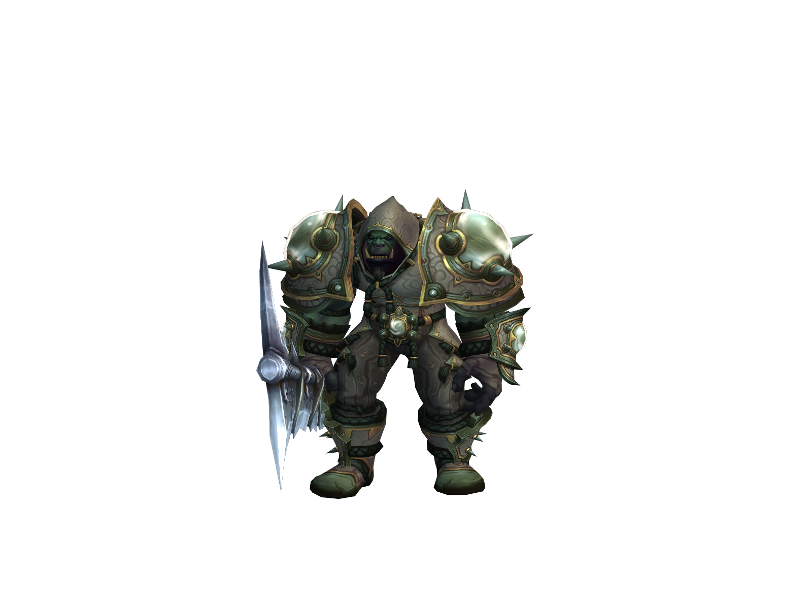 Ürielveñtris 3D character render