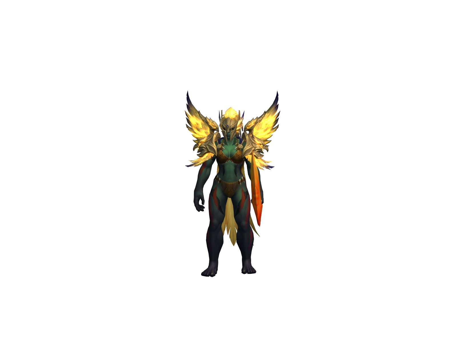 Huntkaso 3D character render