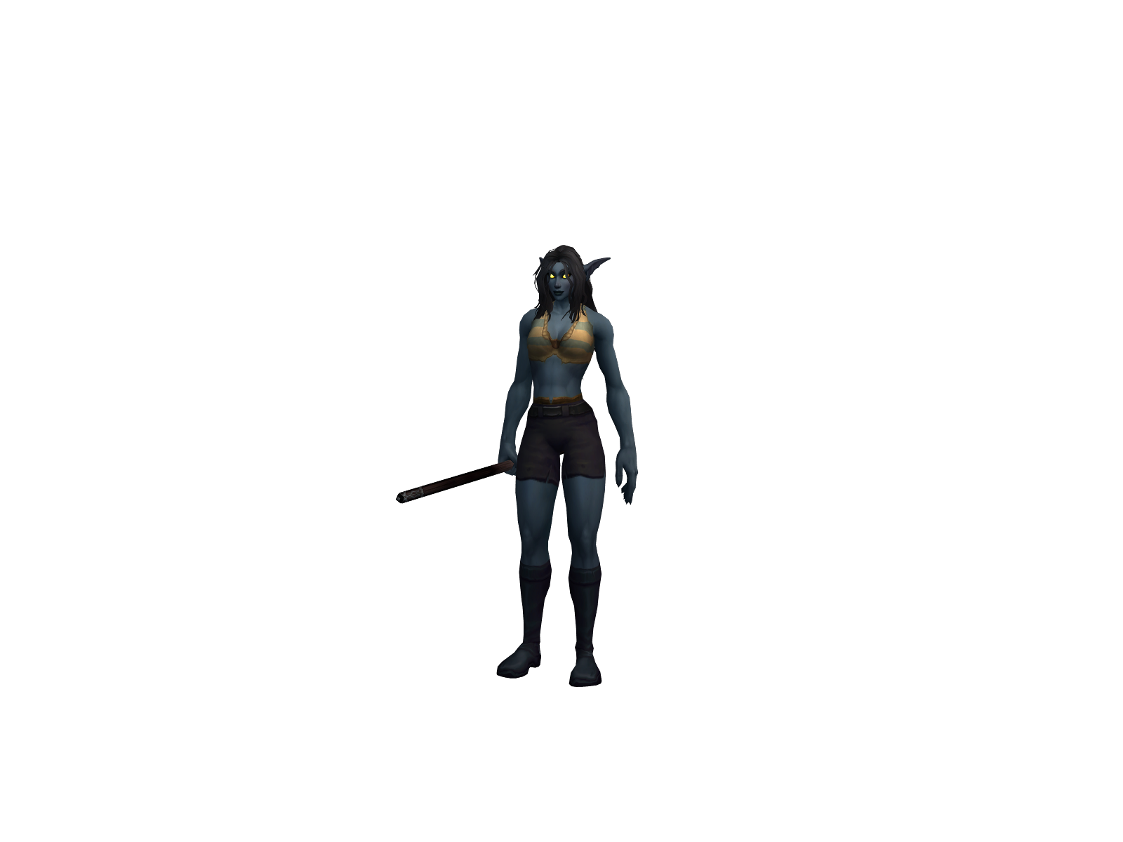Natori 3D character render