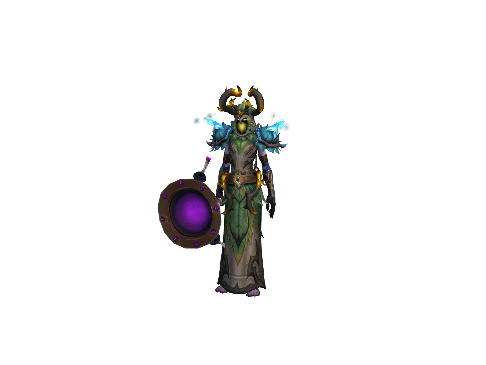 Ogdrood 3D character render