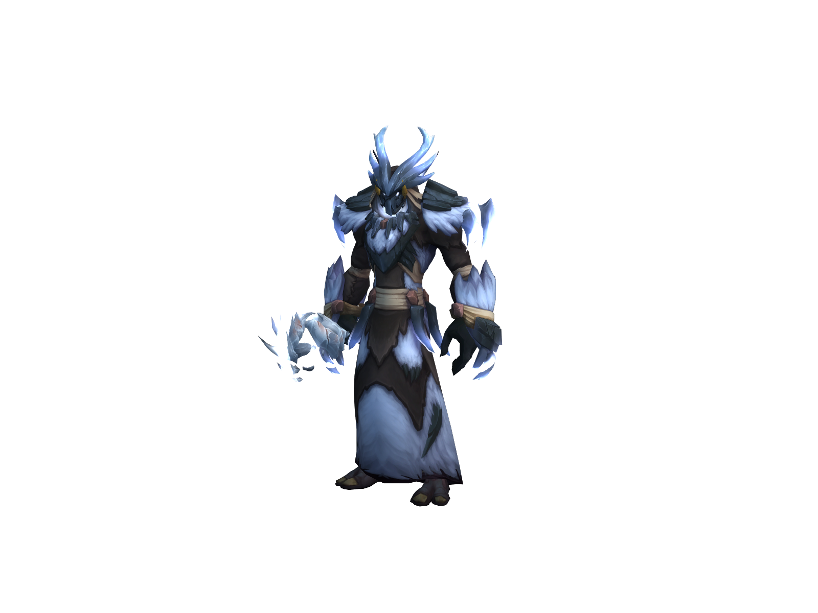 Tohoku 3D character render