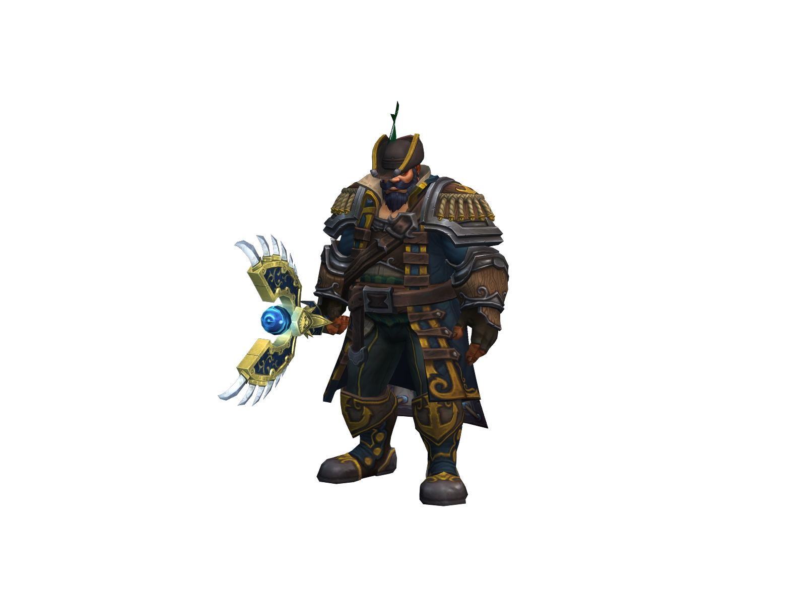 Witherlockey 3D character render