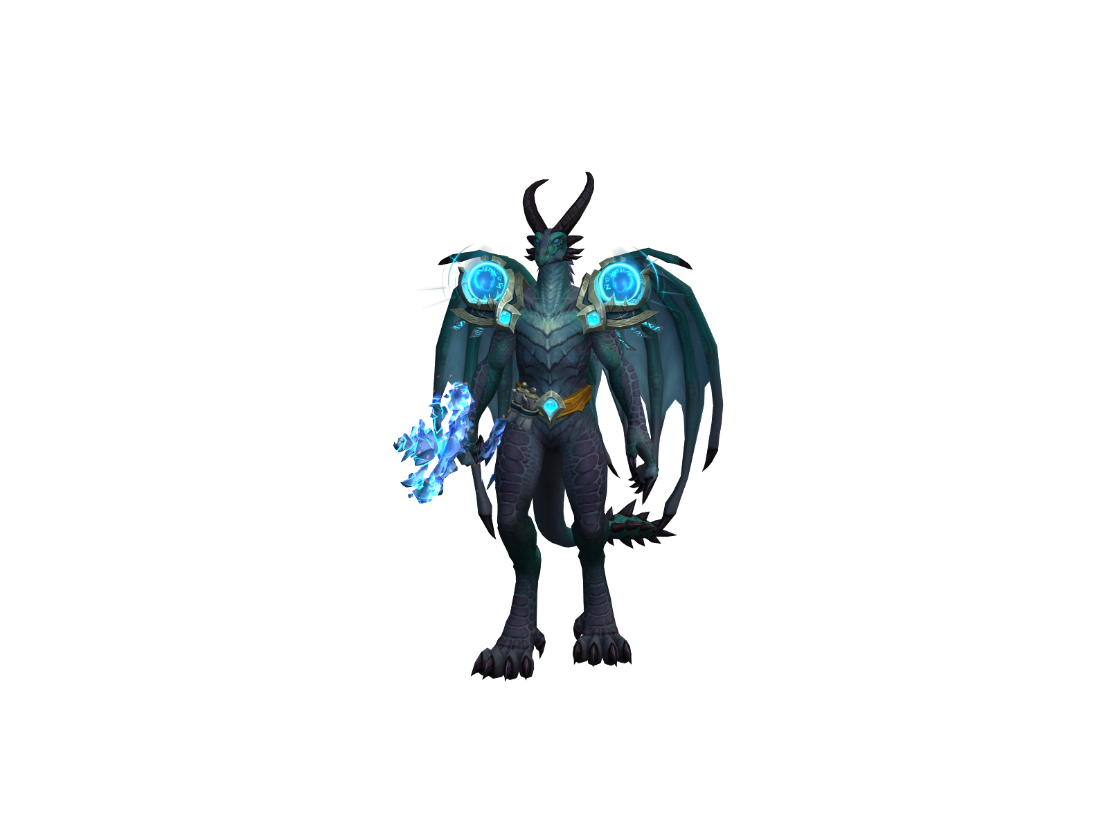 Icesnake 3D character render