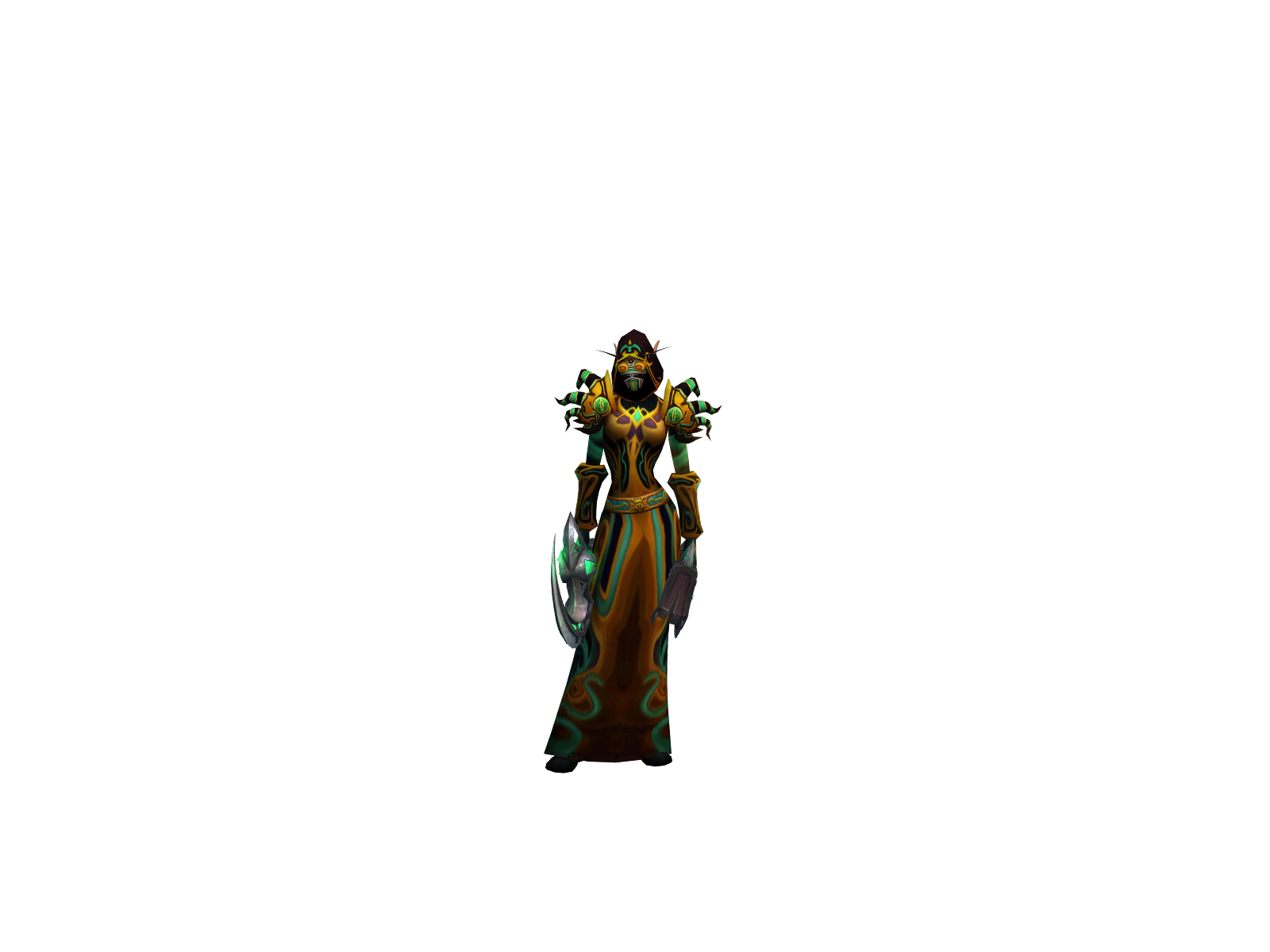 Fadedxo 3D character render
