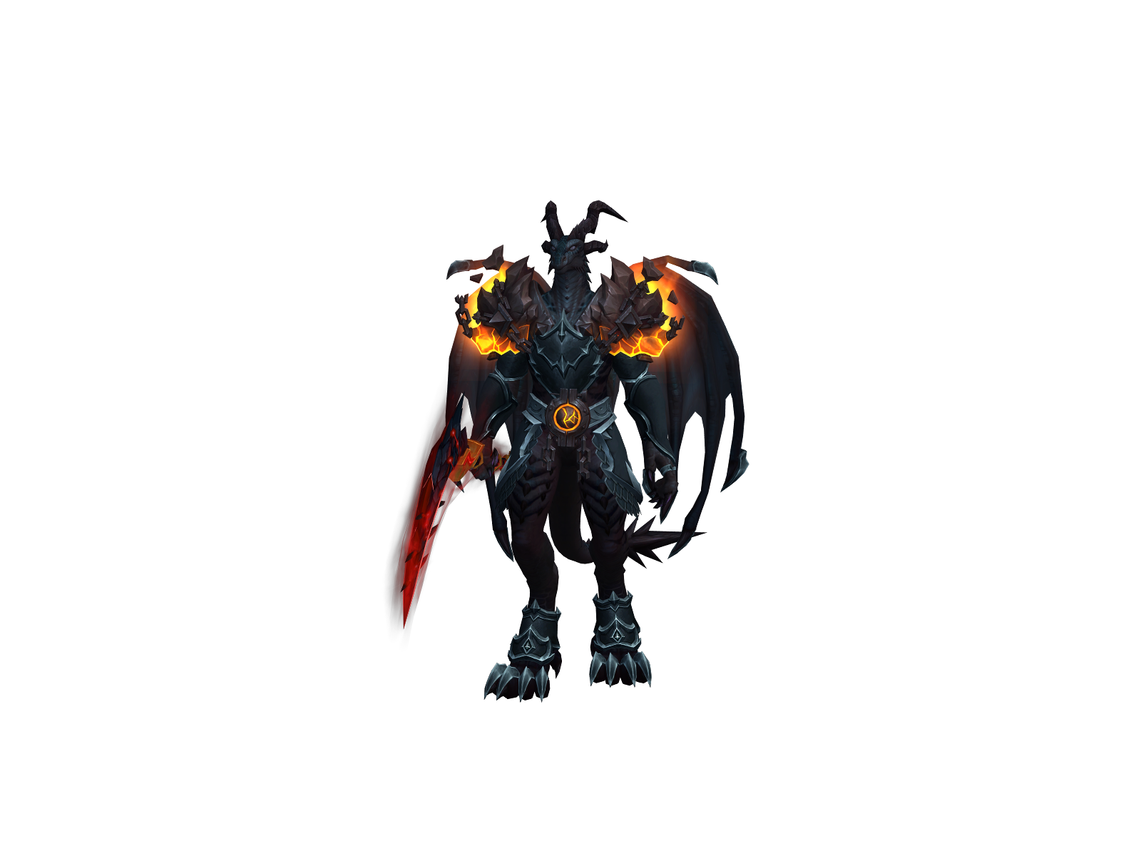 Chaossbolt 3D character render