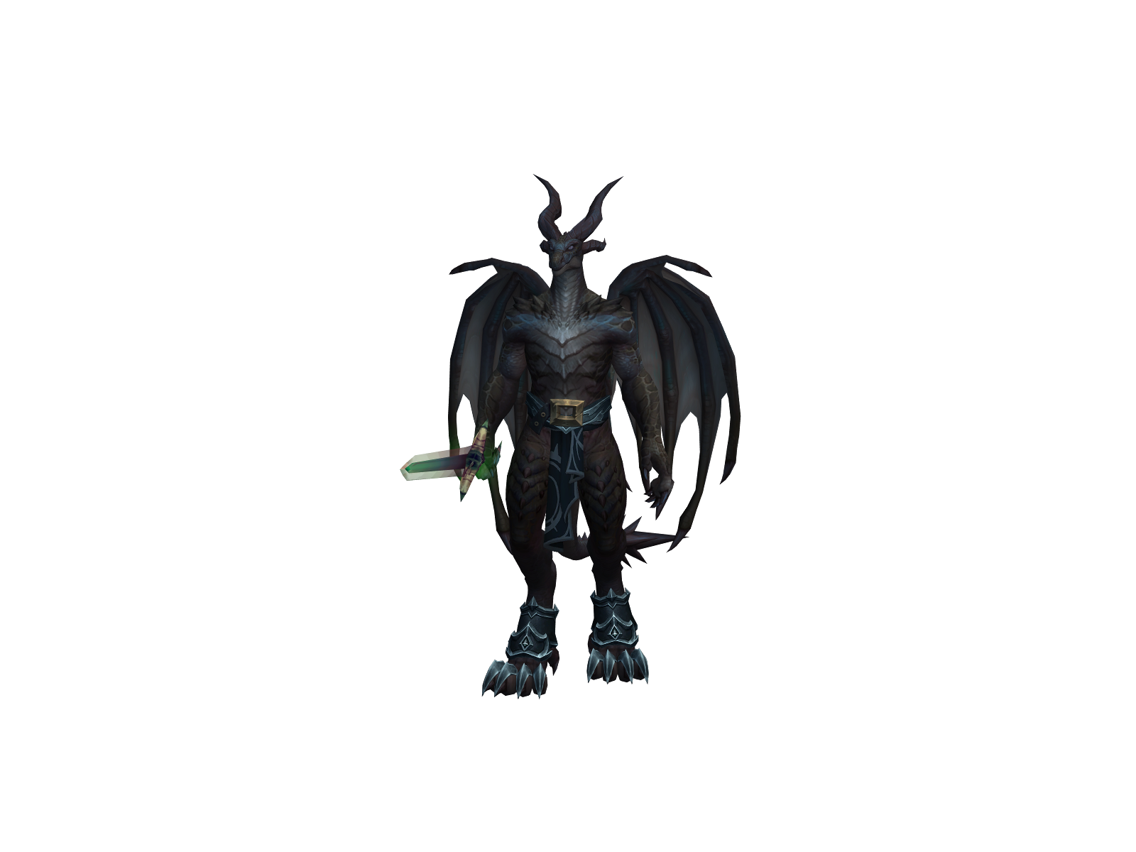 Drekker 3D character render