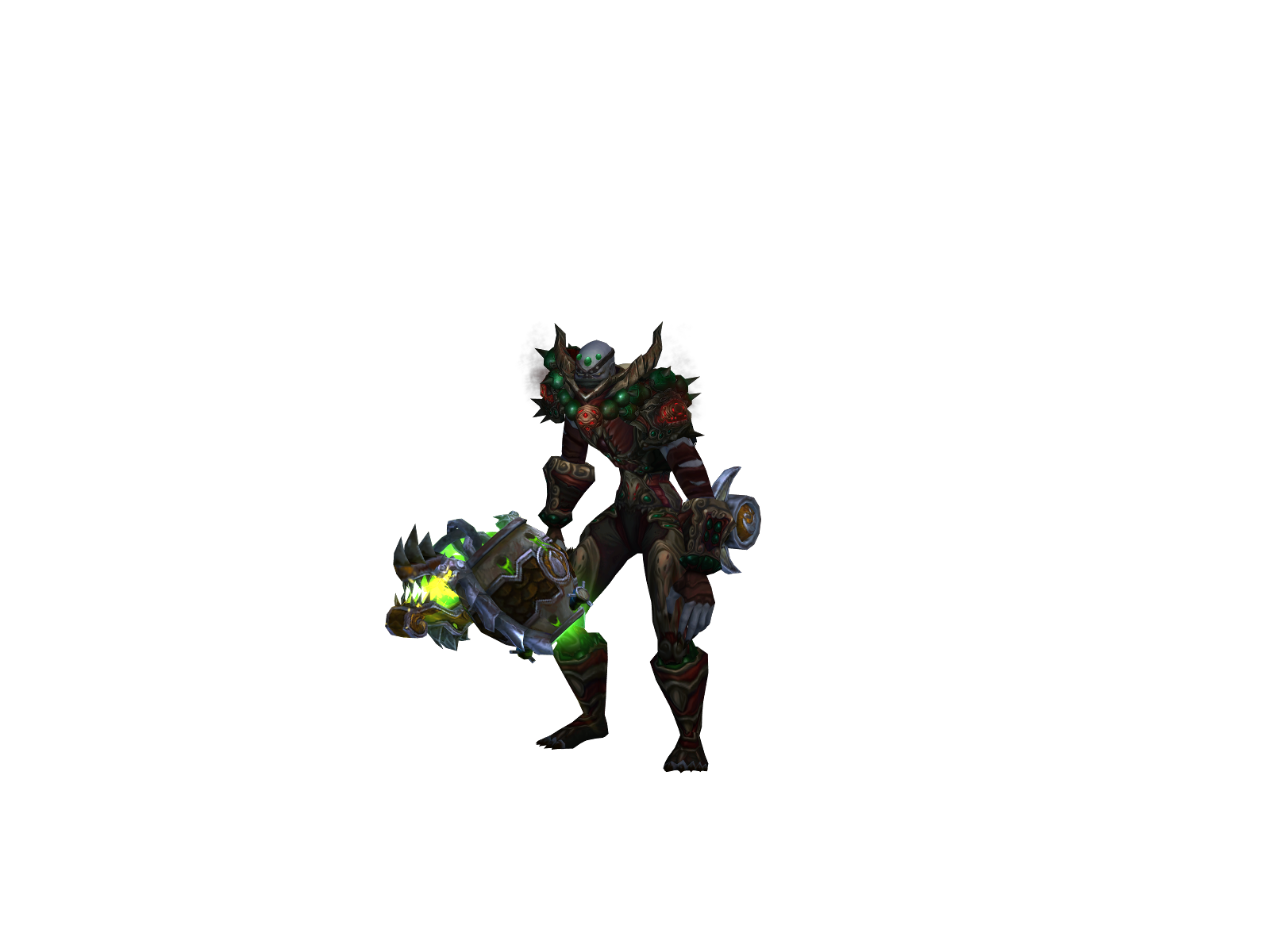 Macabremonk 3D character render
