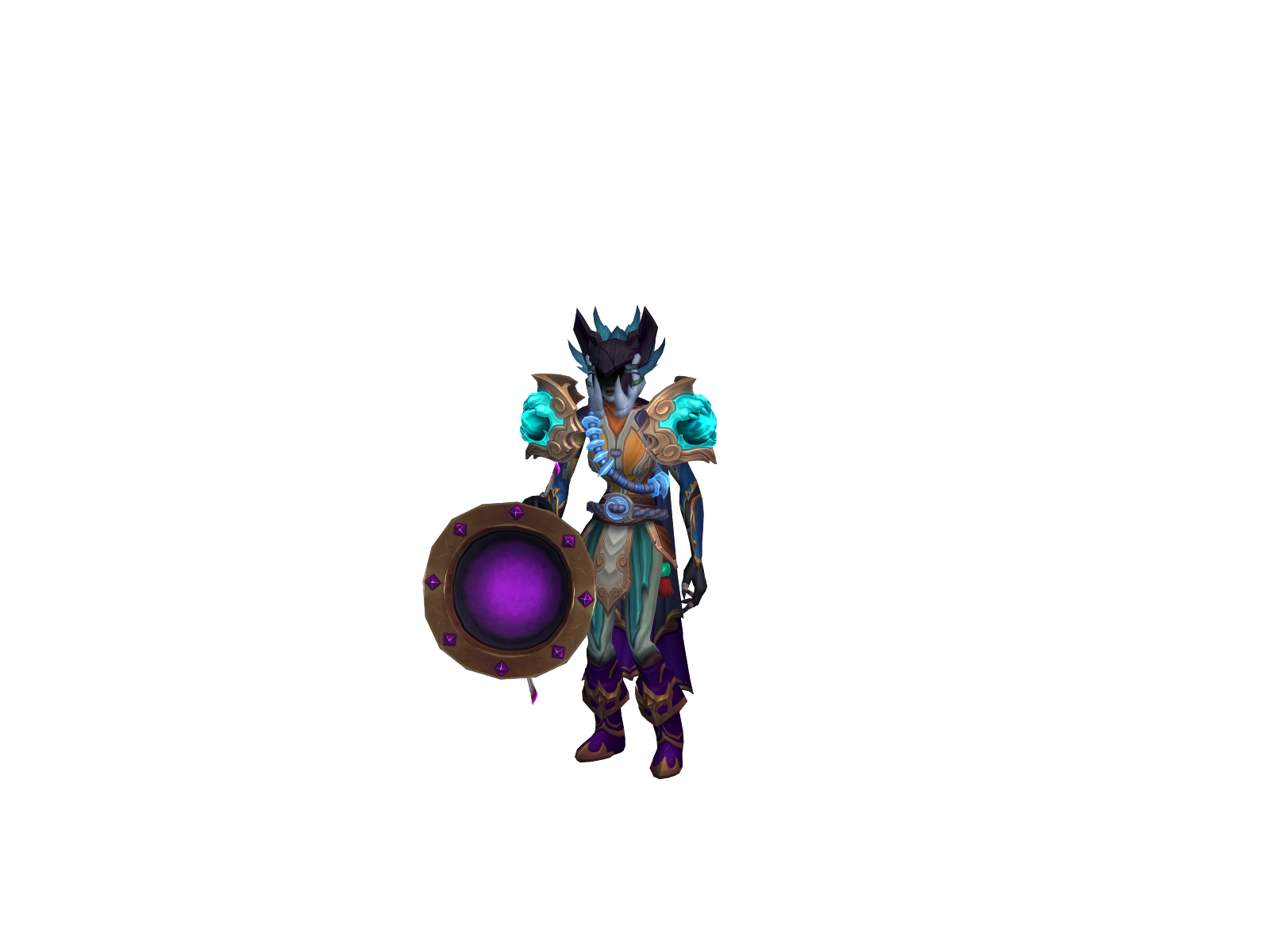 Bump 3D character render