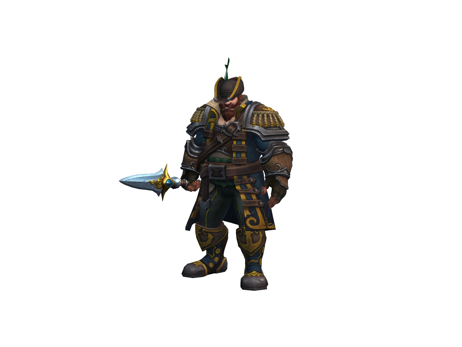 Virin 3D character render