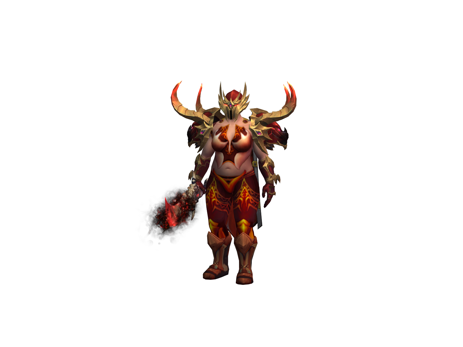 Dvower 3D character render