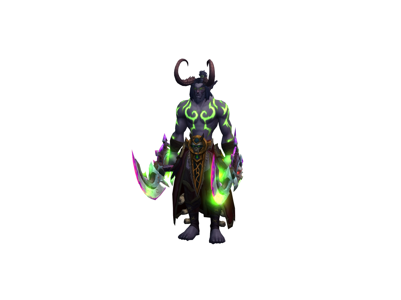 Zikel 3D character render