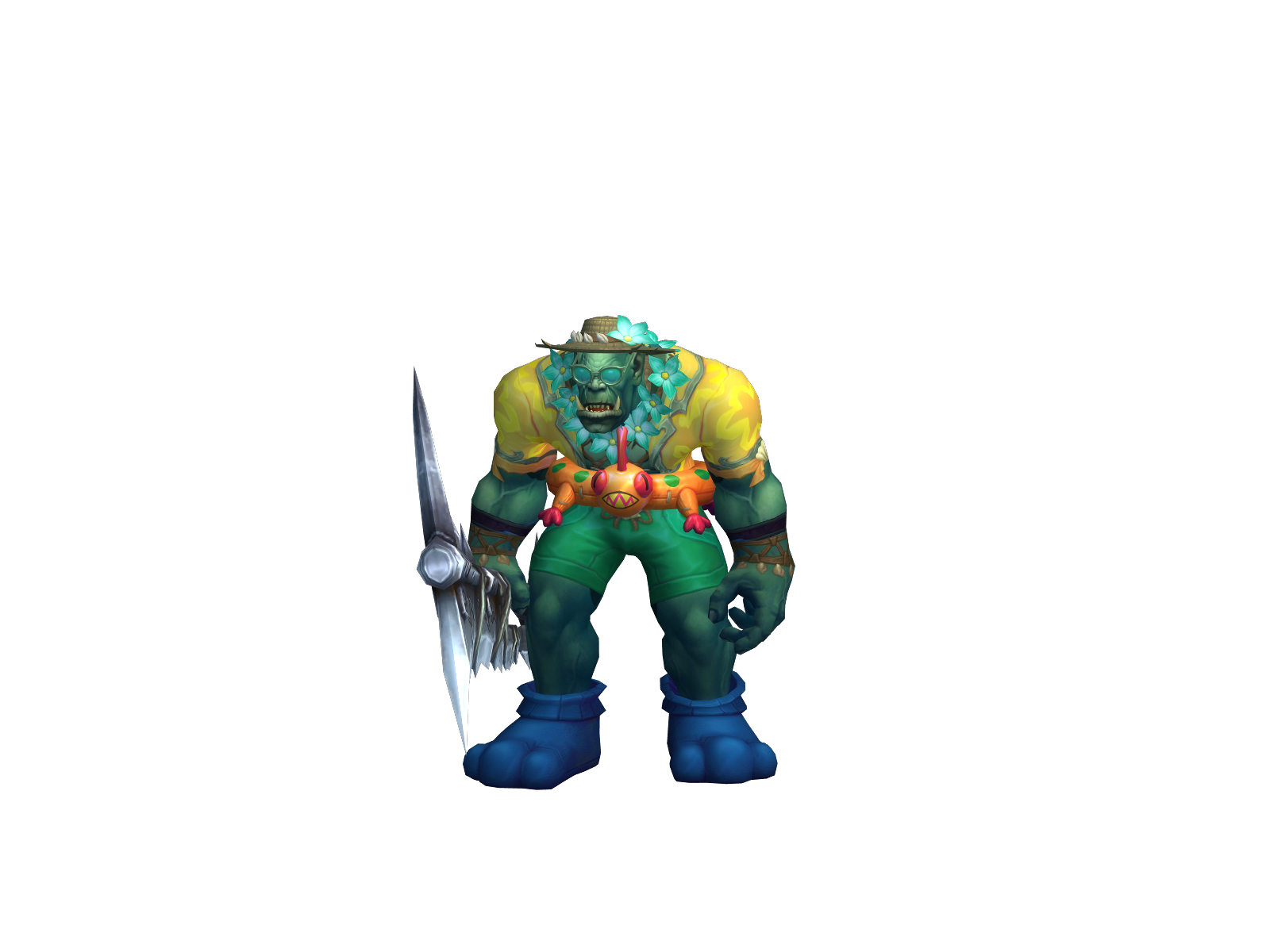 Obleesîty 3D character render