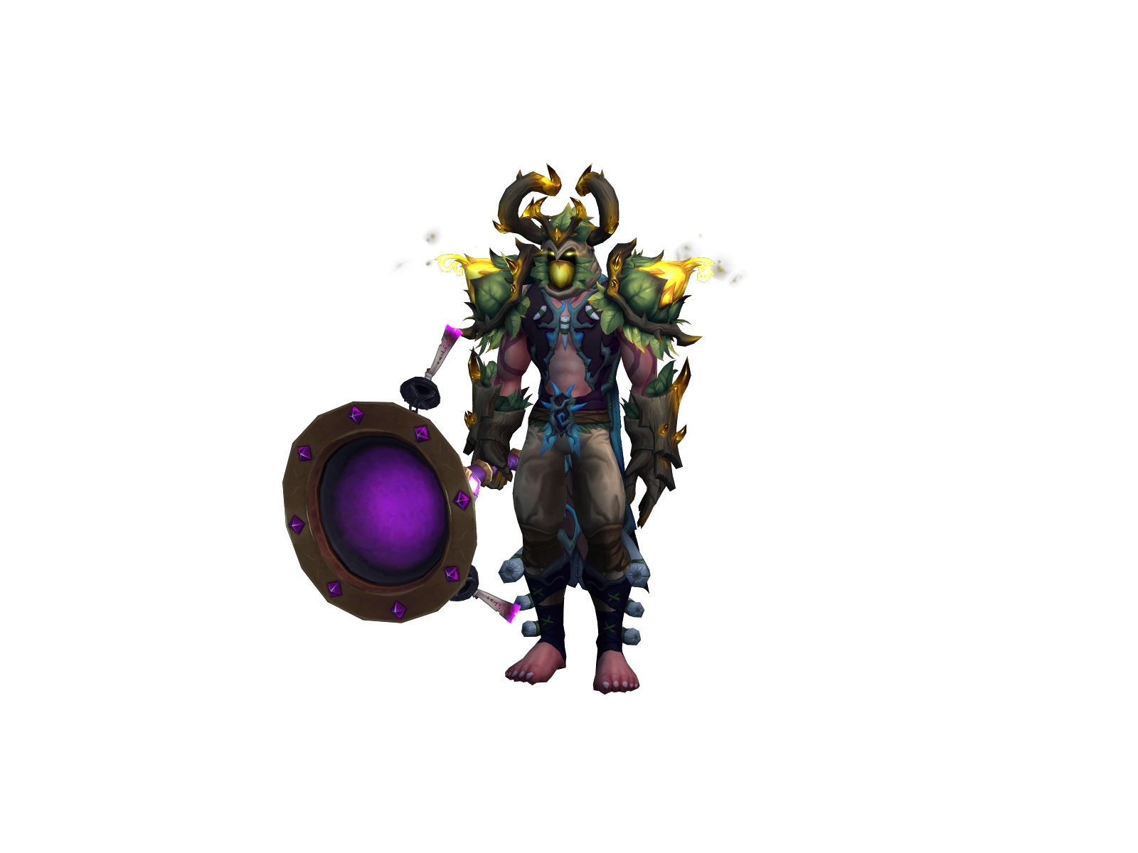 Mograinadru 3D character render