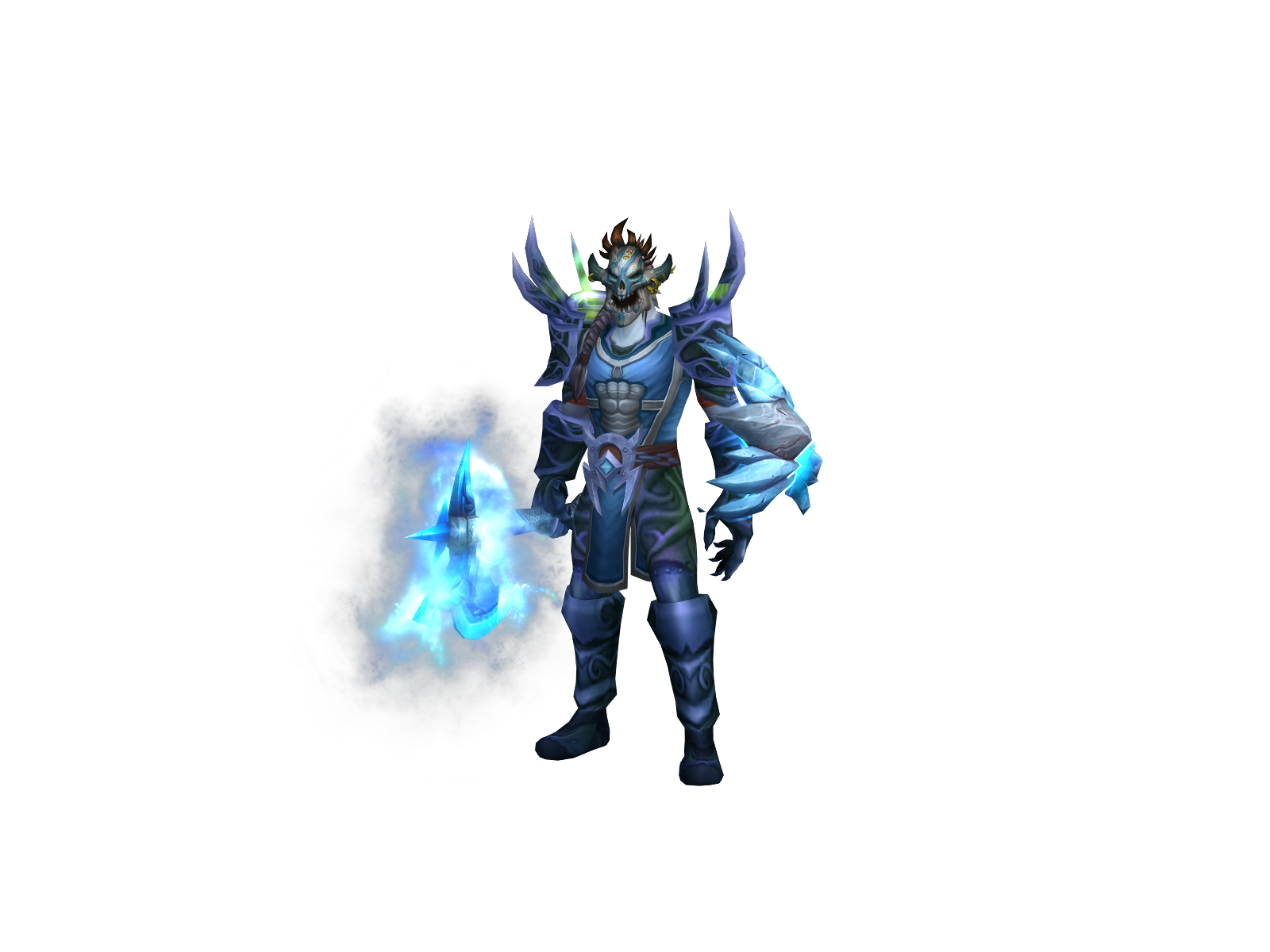 Graphically 3D character render