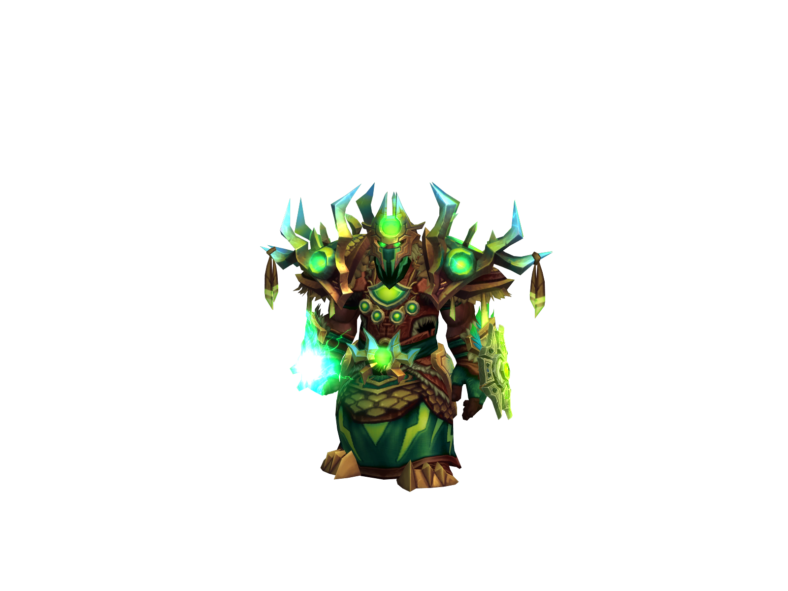 Finark 3D character render