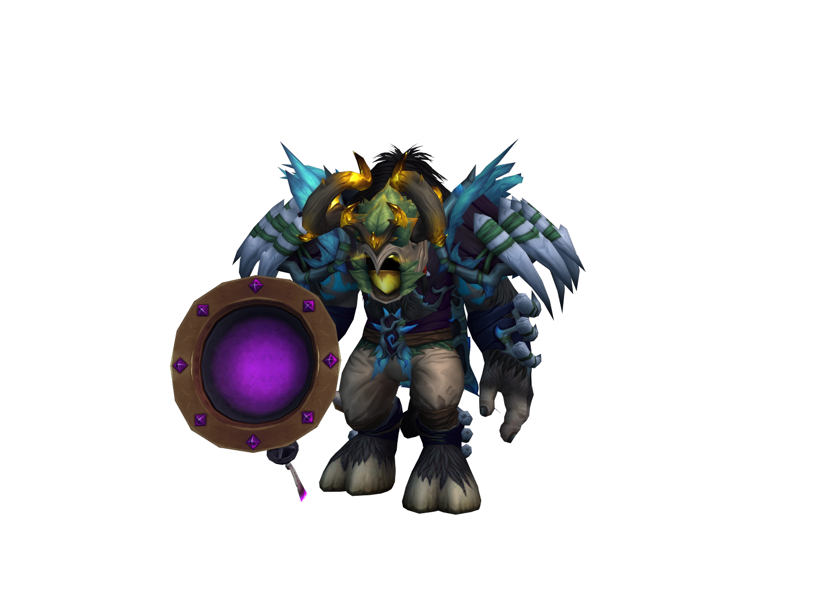 Twodruid 3D character render