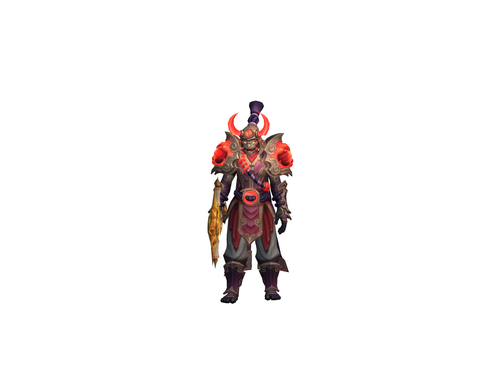 Trinitymonk 3D character render