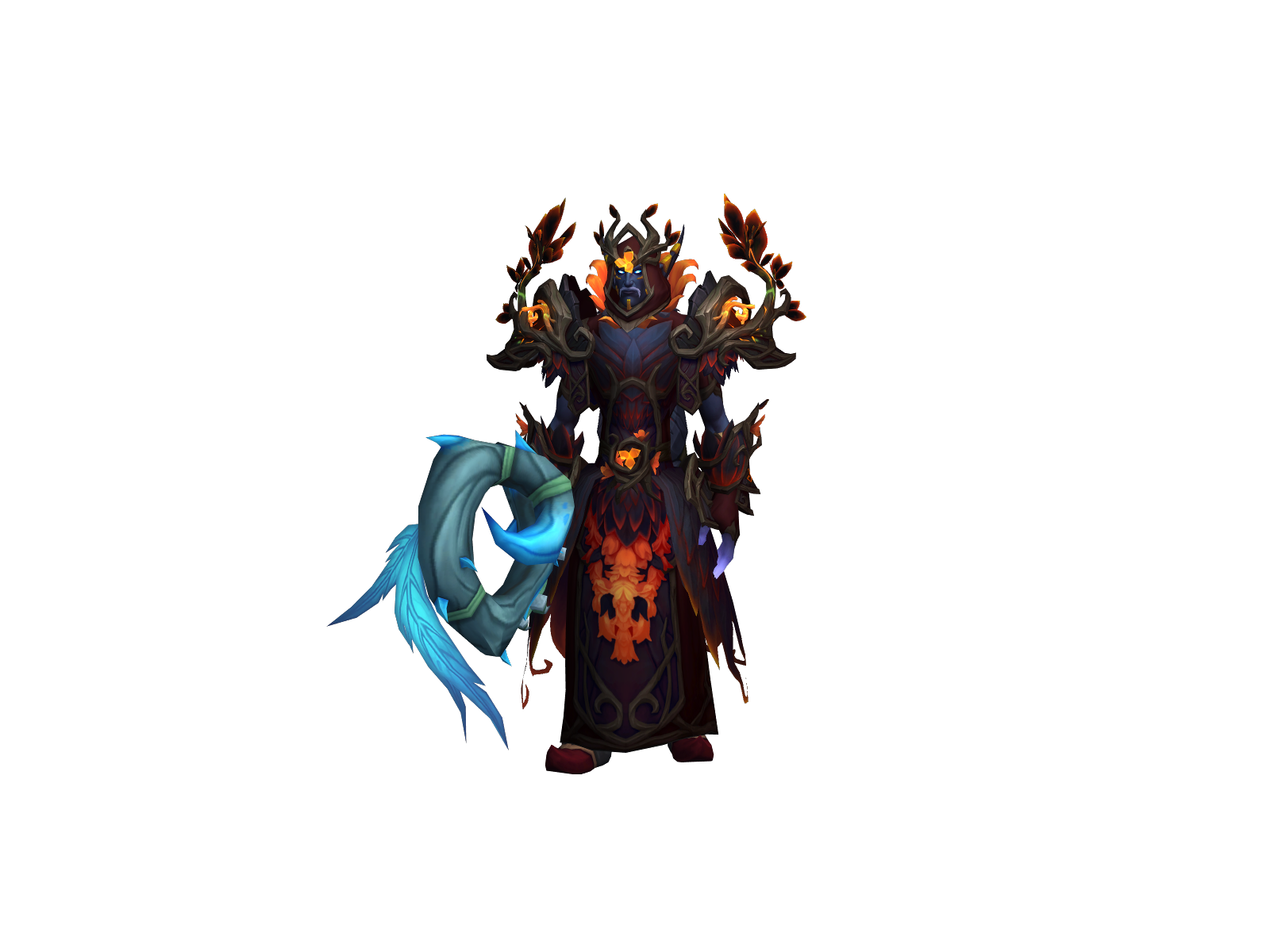 Voiddemort 3D character render