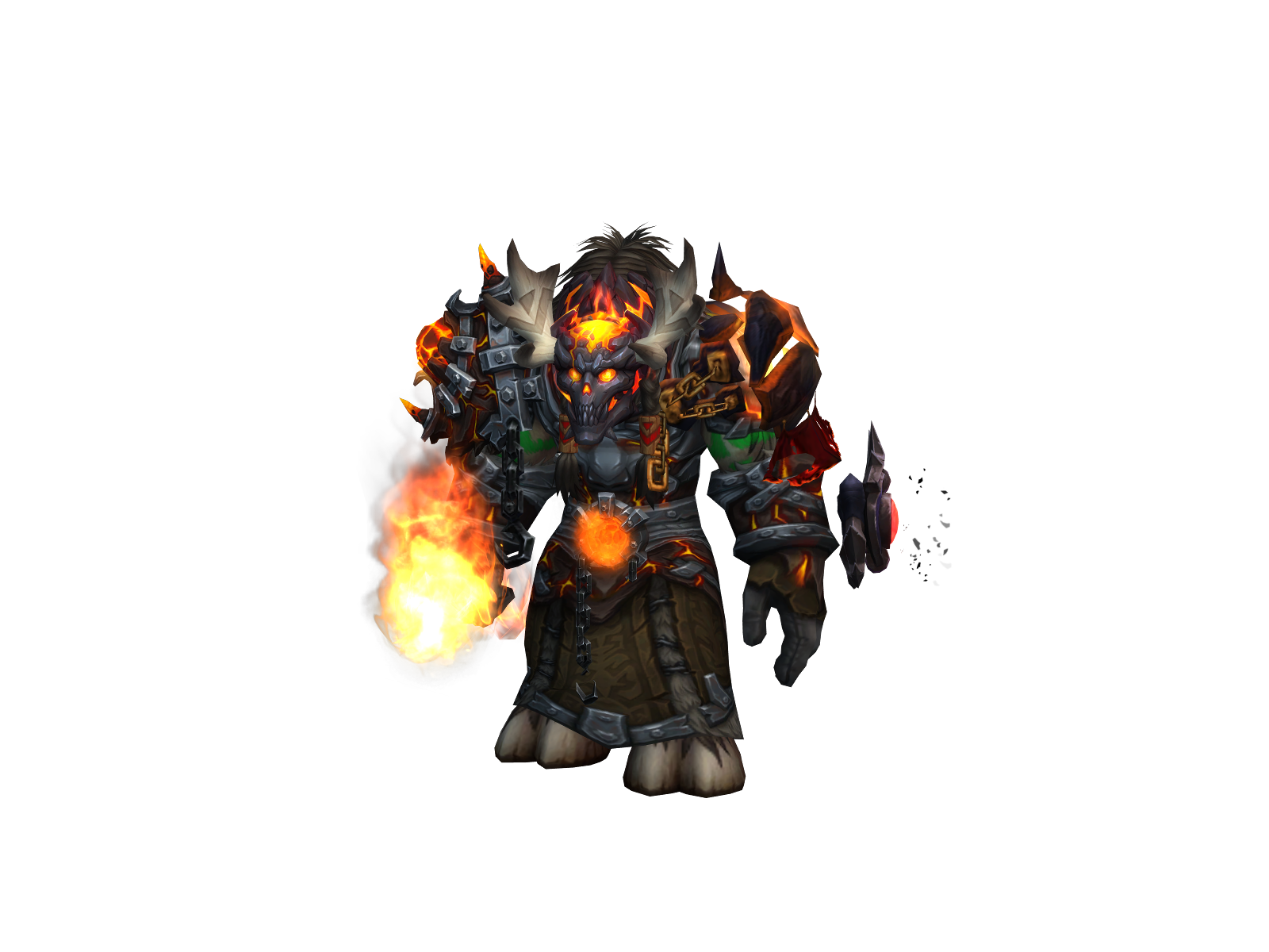 Moostache 3D character render