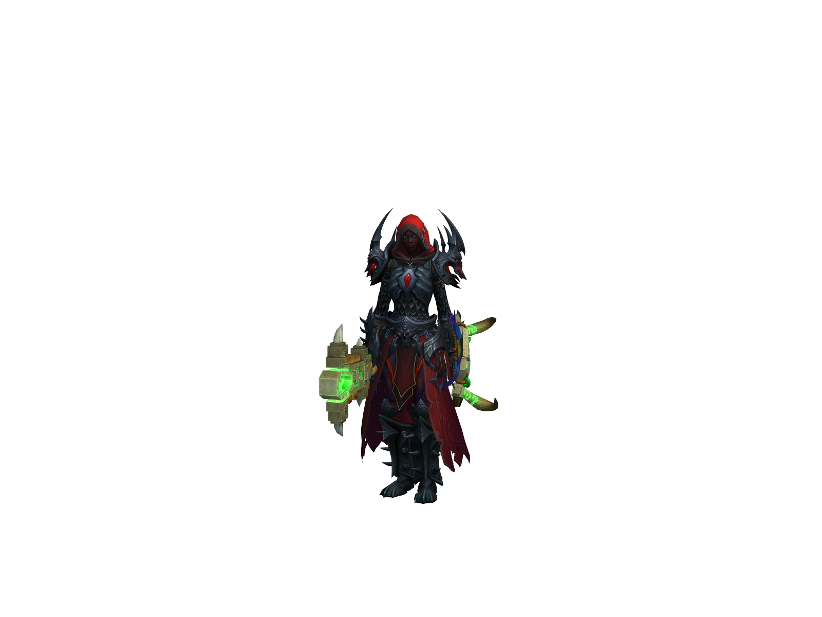 Redvs 3D character render