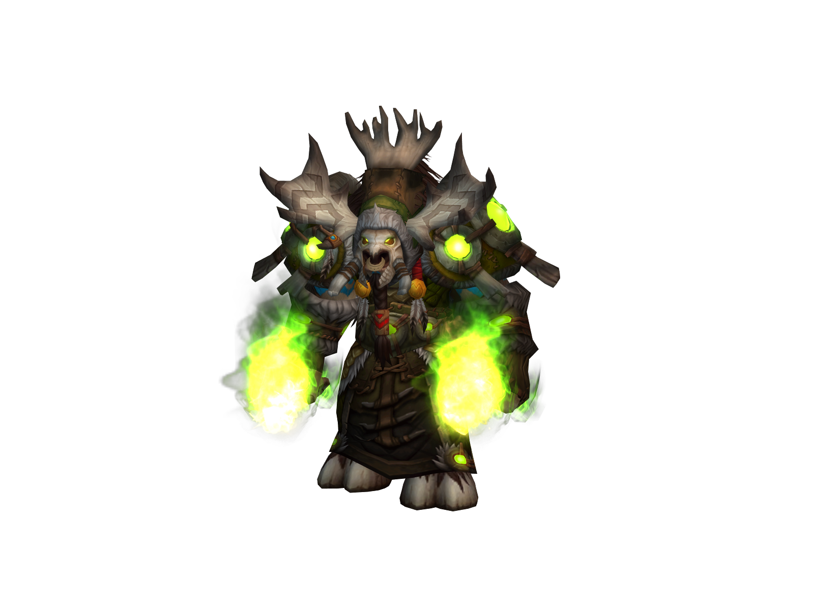 Gowarpls 3D character render