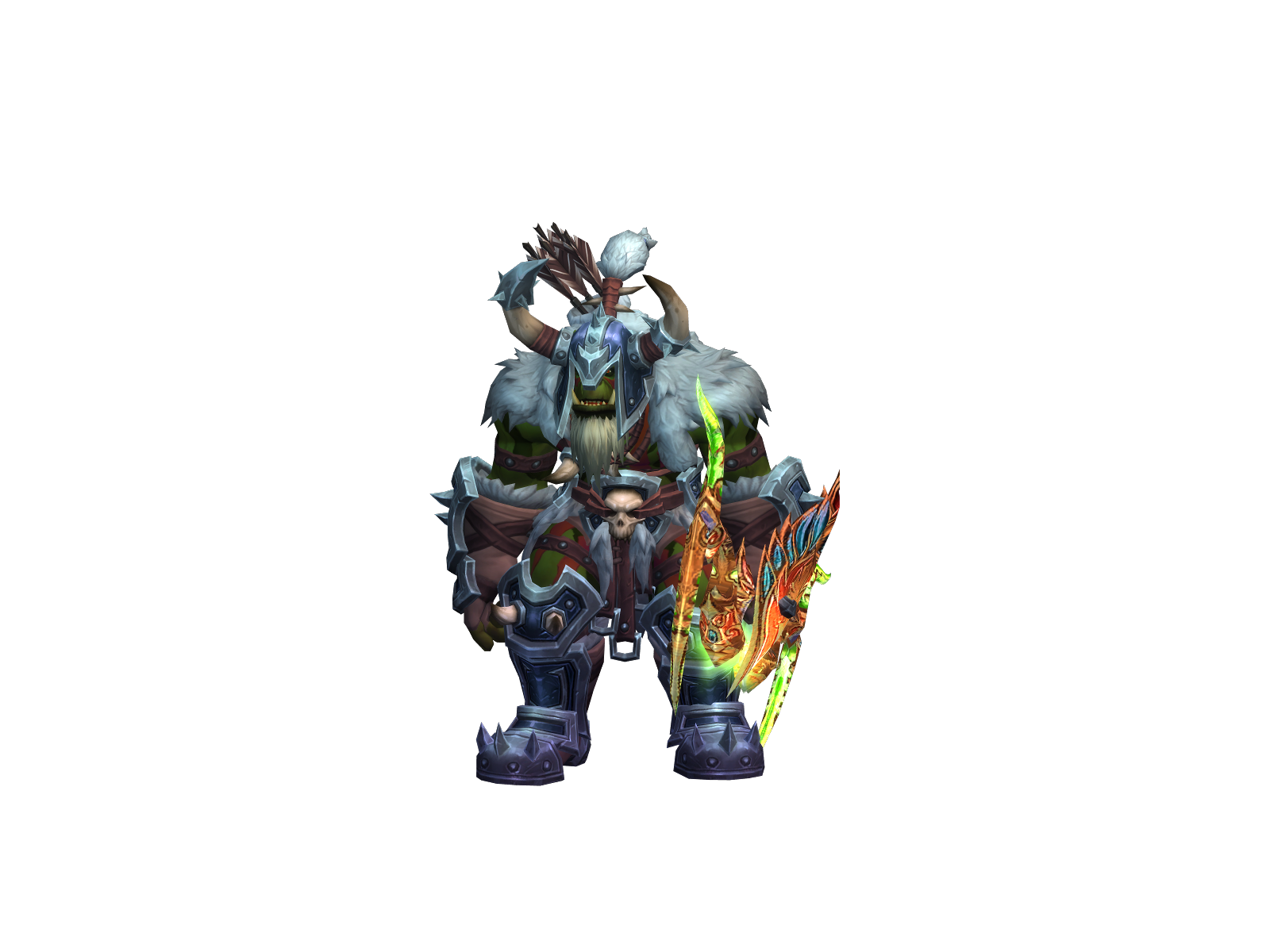 Pívaram 3D character render