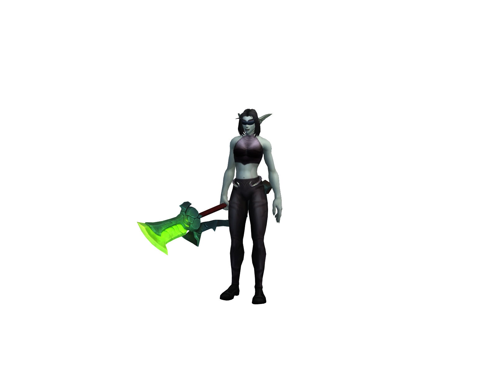 Maimx 3D character render