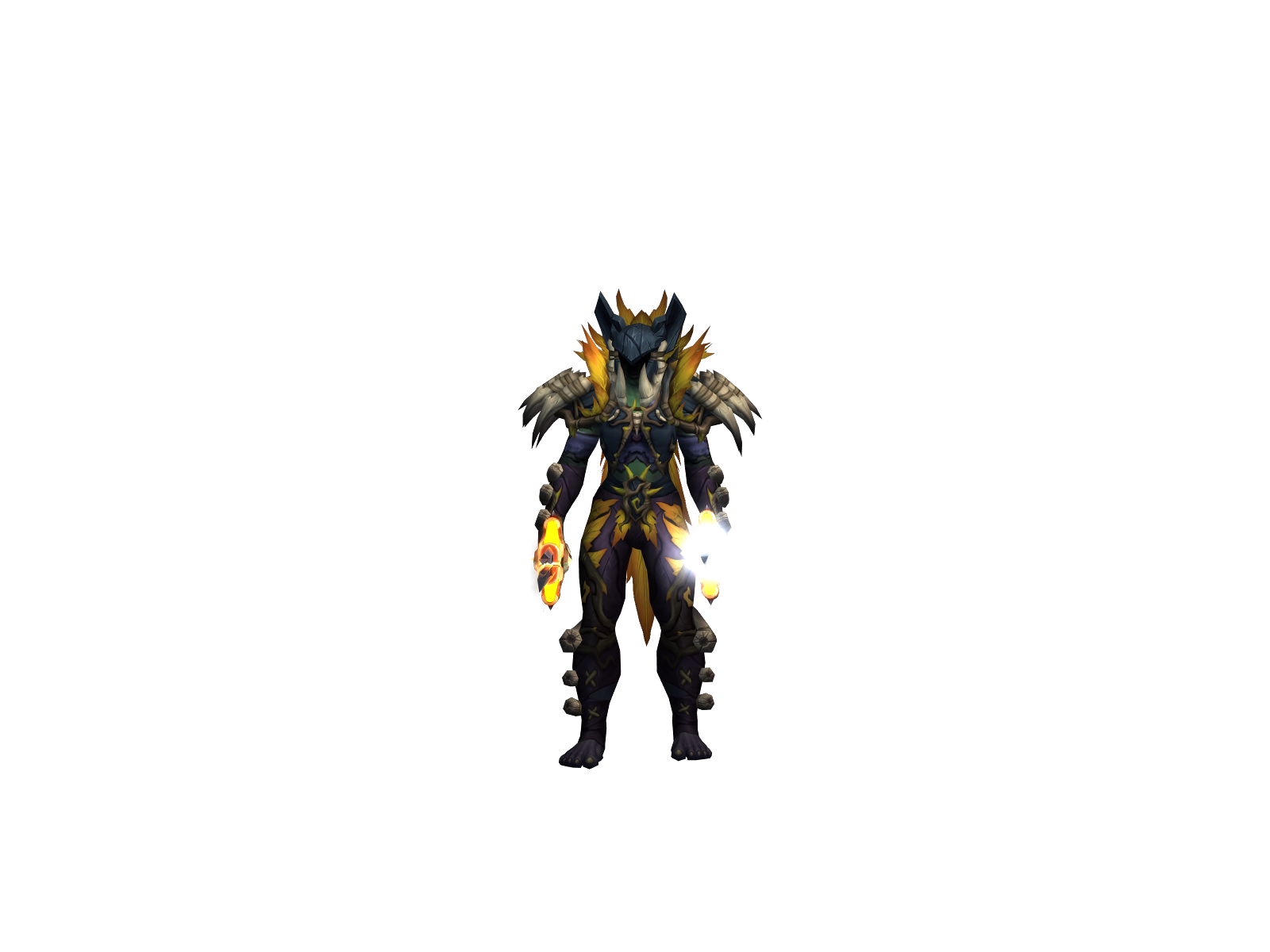Axolawltl 3D character render