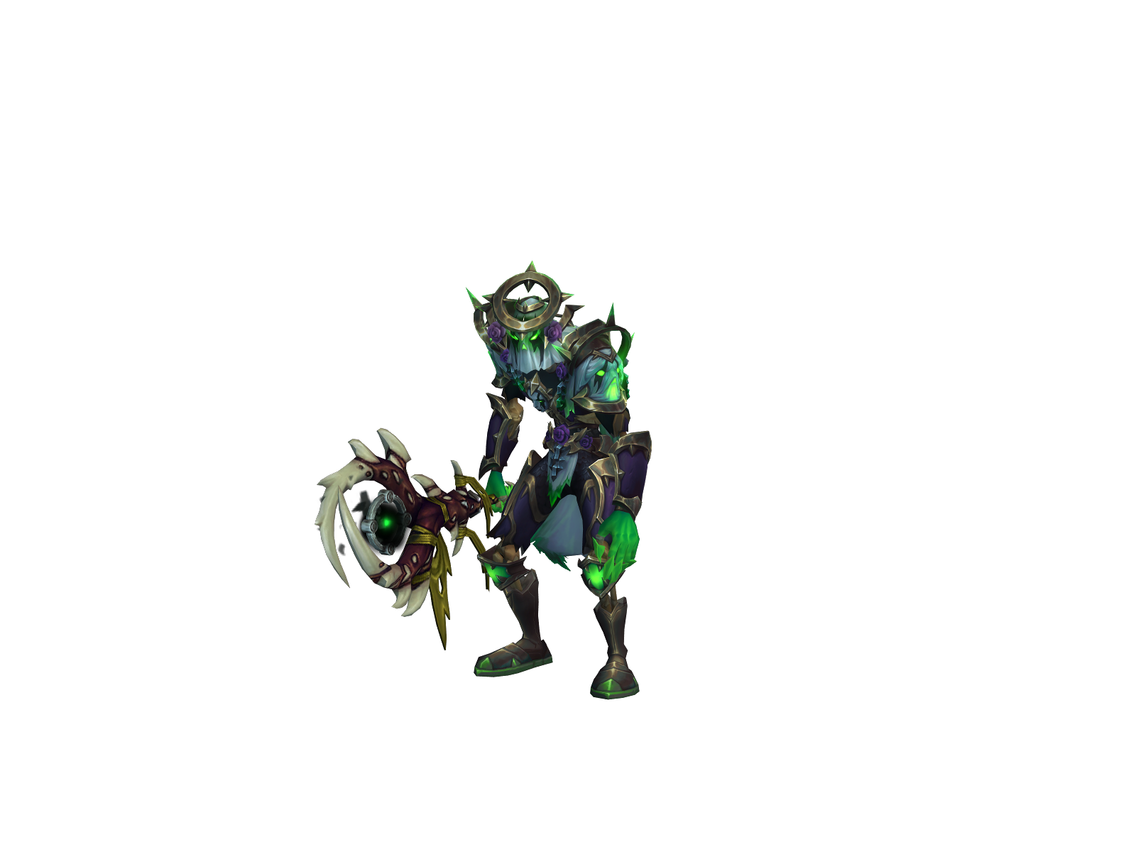 Monatius 3D character render