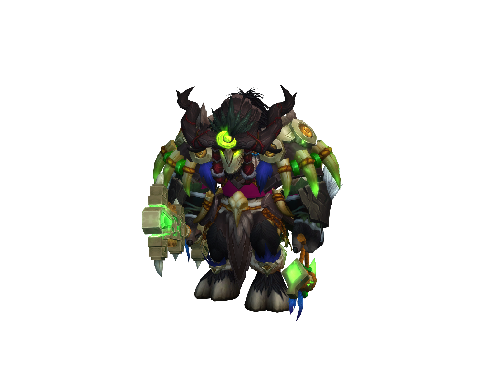 Shiftyflex 3D character render