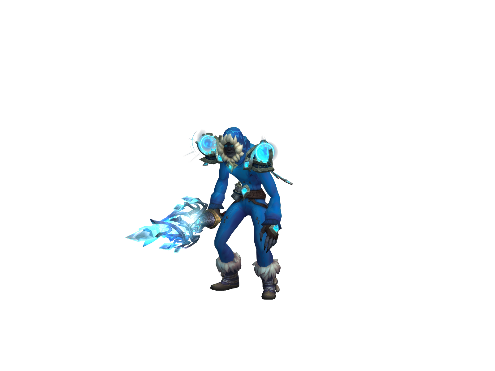 Wizley 3D character render