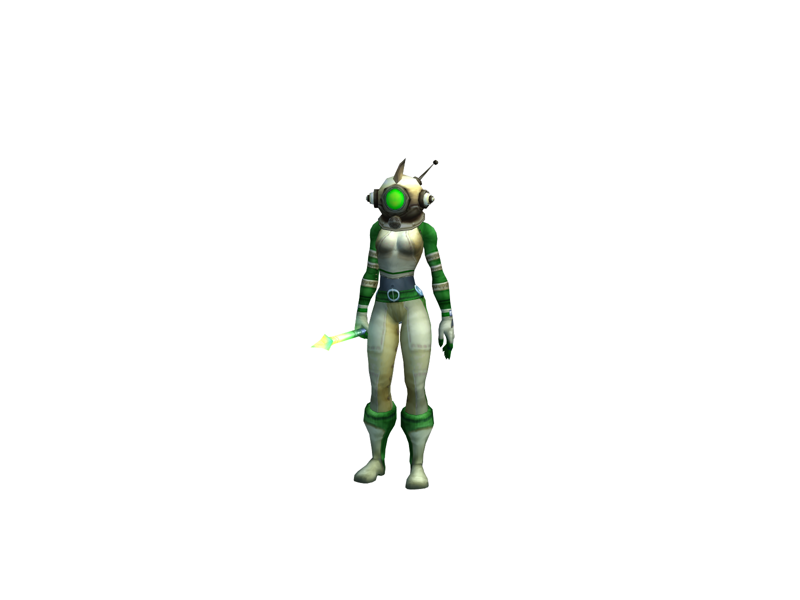 Skadeush 3D character render