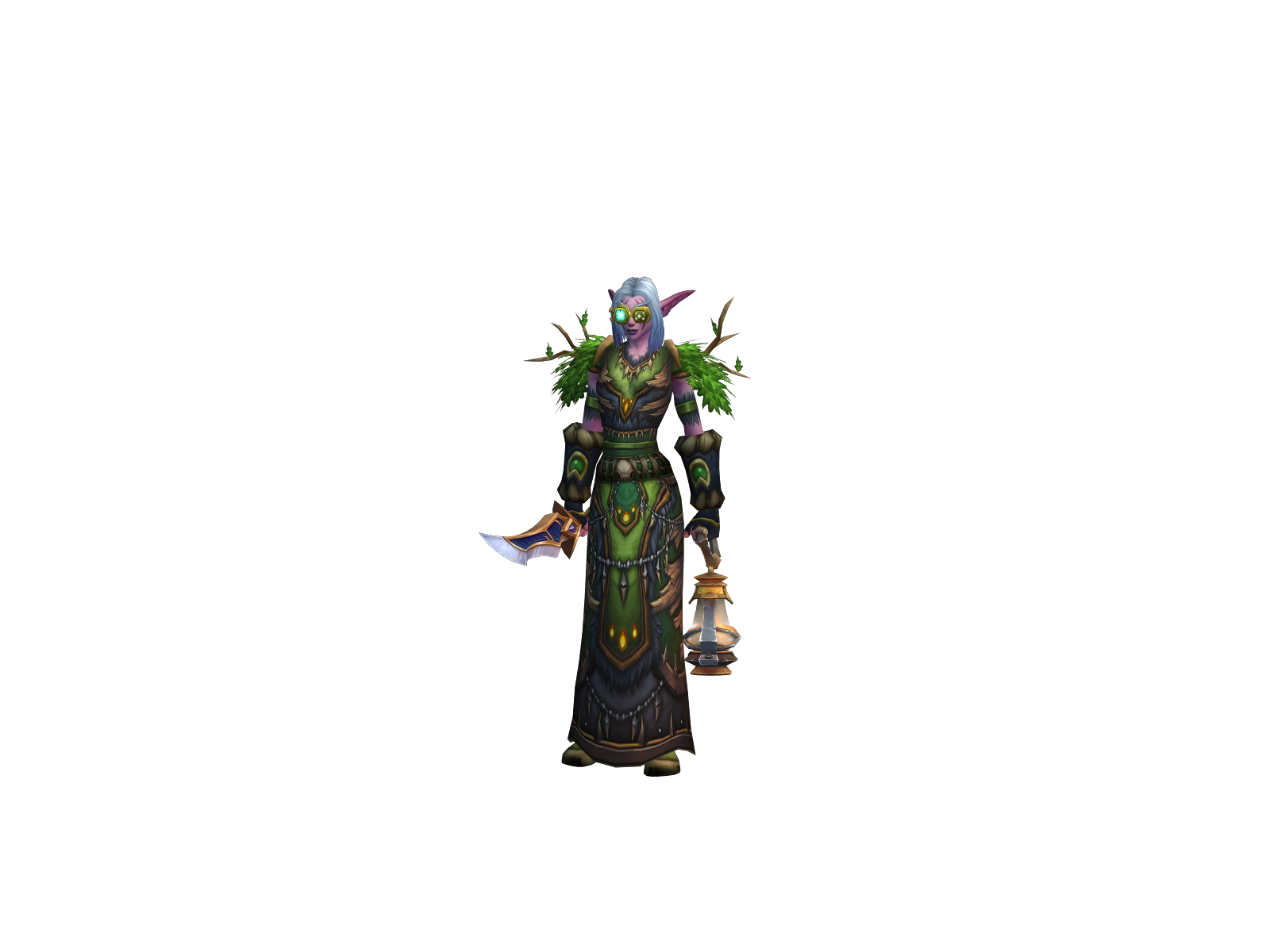 Dempster 3D character render