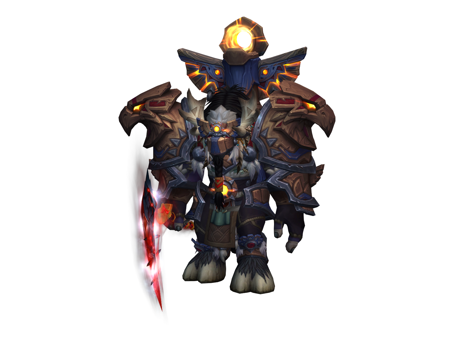Bfaremix 3D character render