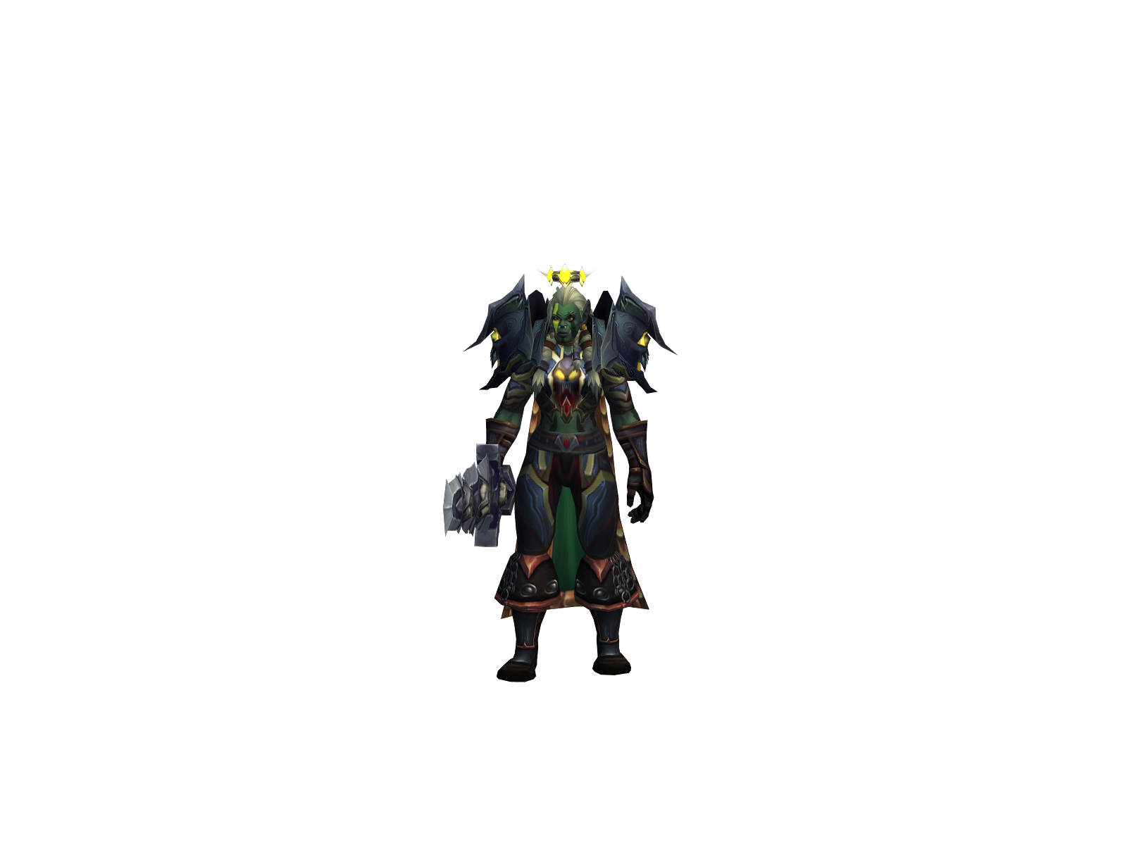Swolldaddy 3D character render