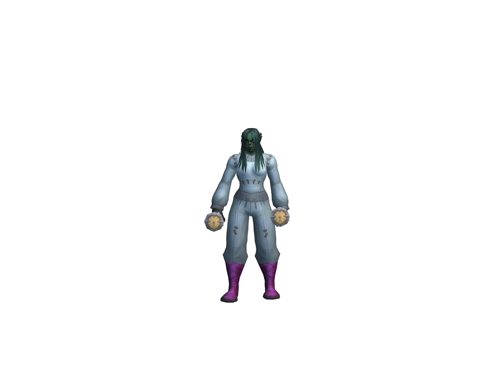 Bikkuri 3D character render