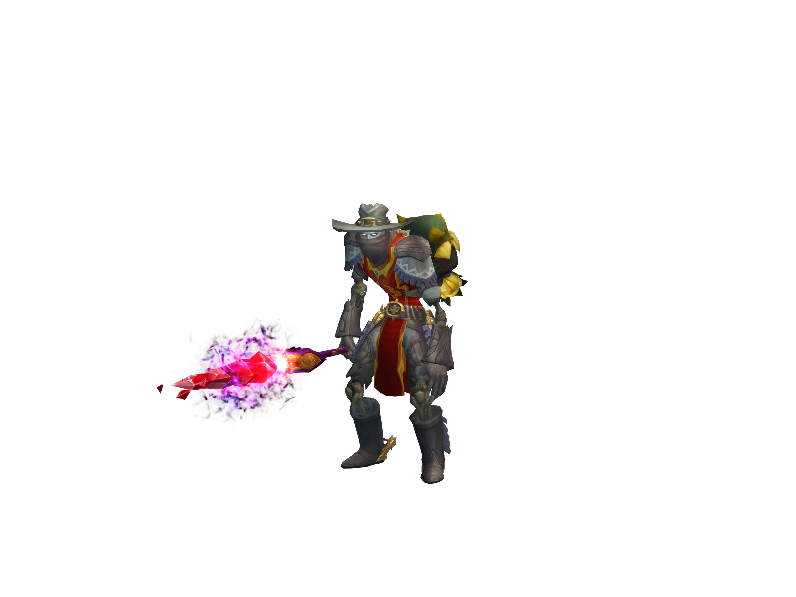 Phreakx 3D character render