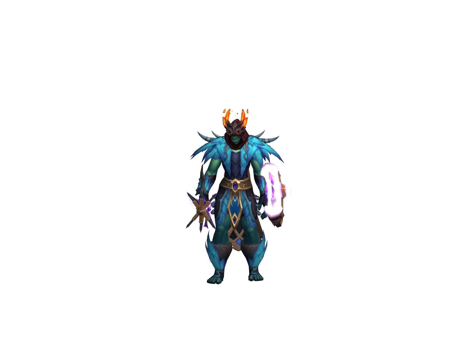 Fartwoshamy 3D character render