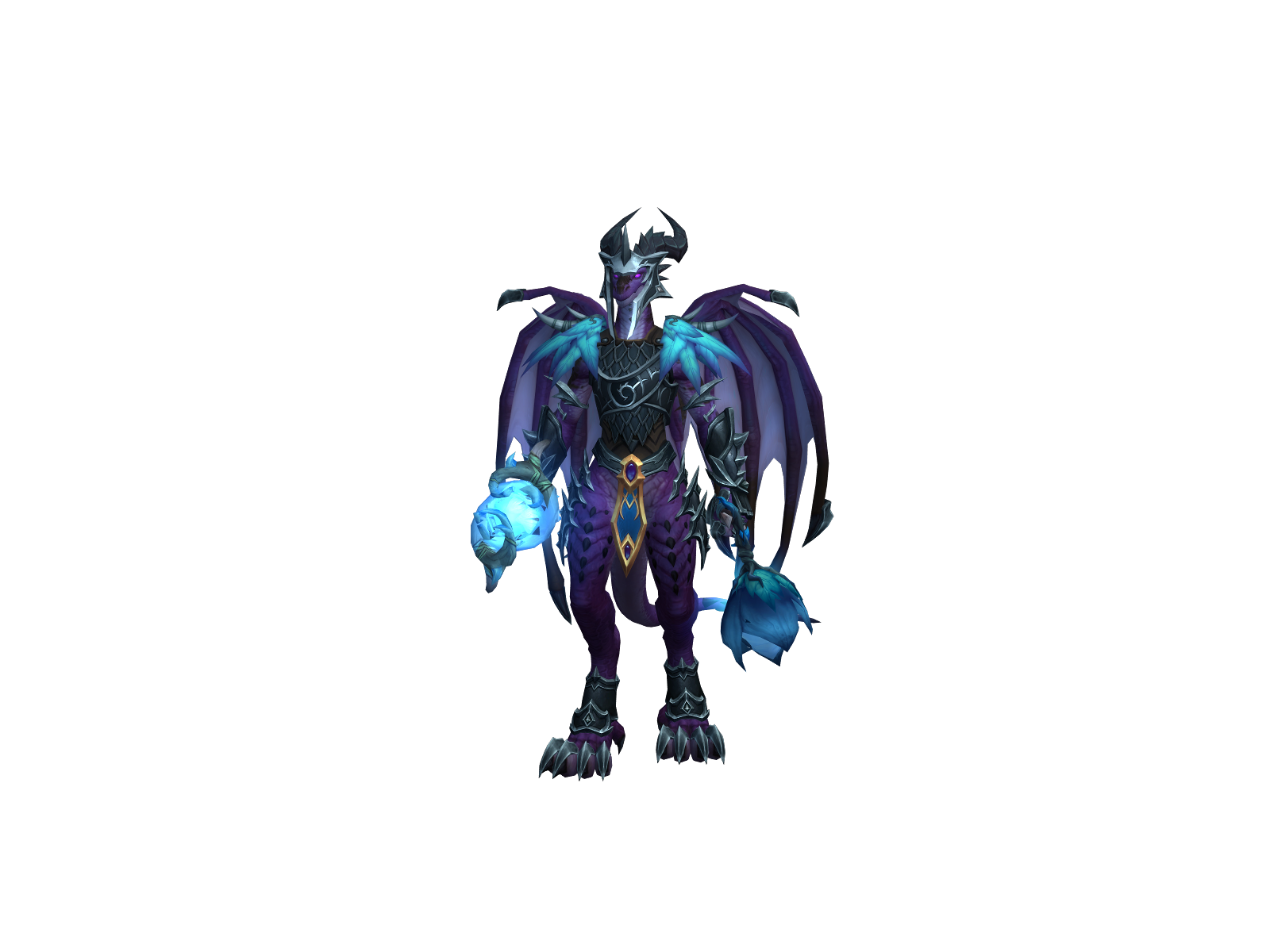 Draagontales 3D character render