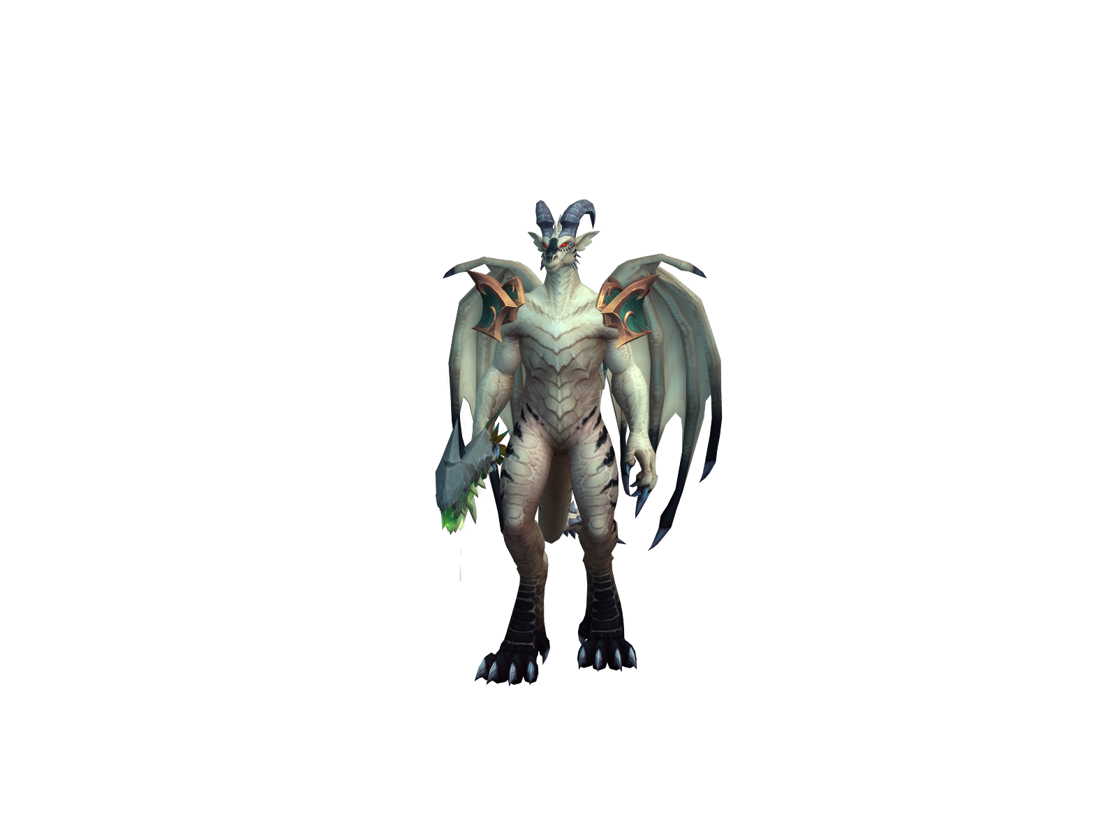 Ramanine 3D character render