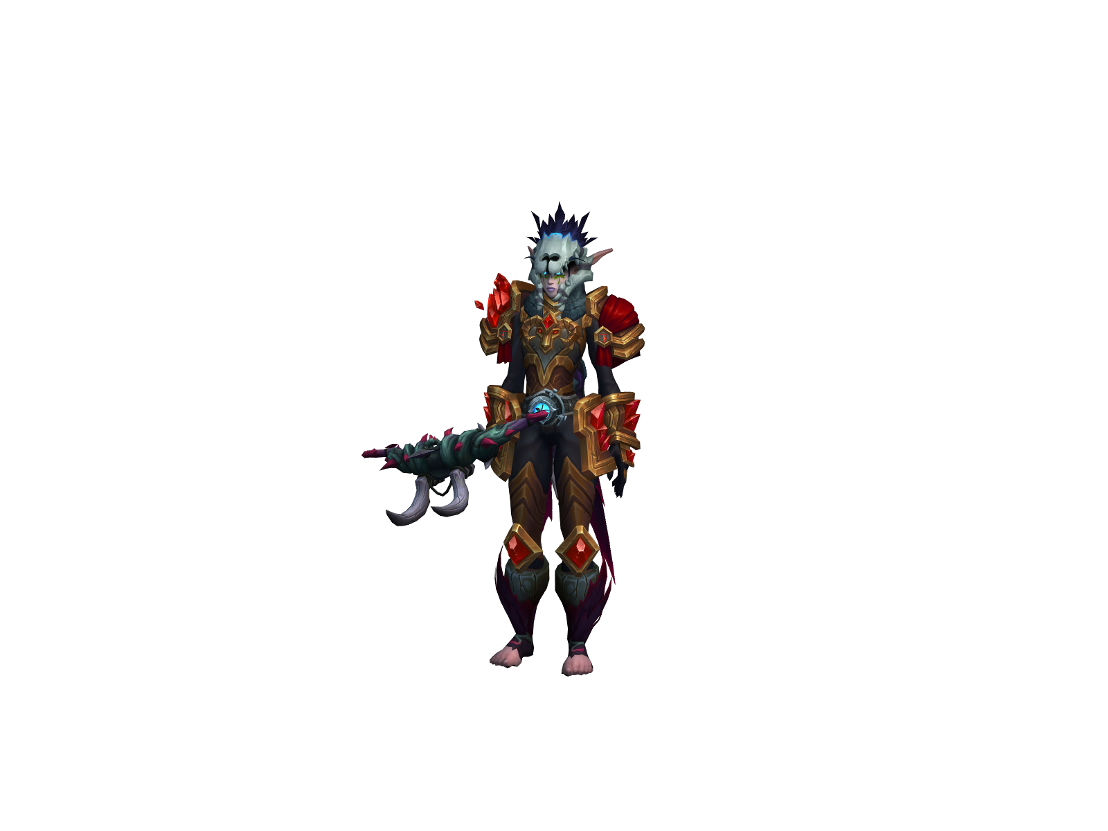 Auradra 3D character render