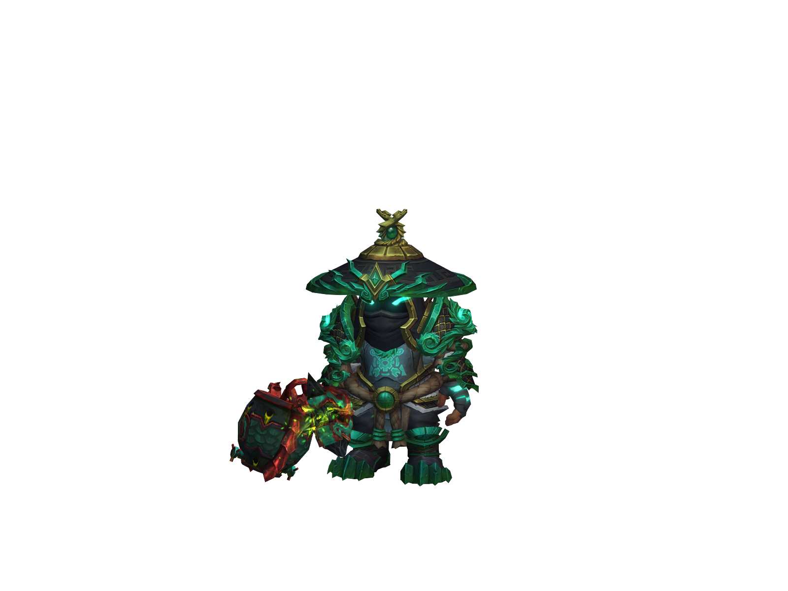 Minipacquiao 3D character render